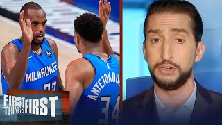 Bucks' Giannis & Middleton look like the 2000 Lakers' Shaq & Kobe — Nick | NBA | FIRST THINGS FIRST