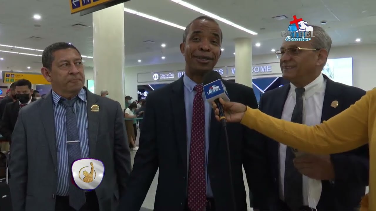 LLEGADA DEL REV. MARIO CUERO A NUESTRA XXXII CONVENCIÓN NACIONAL DEL ECUADOR 2022