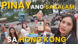 Tuwing Linggo Nagmumukhang Little Manila Ang Hong Kong Sa Dami Ng Pilipinong Tumatambay
