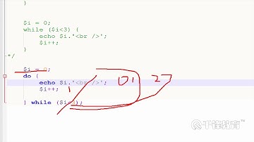 千锋PHP教程：12 循环上