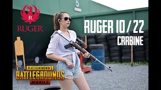 Lady Sharpshooter EP.4 | UnBox & Review Ruger 10/22 Carbine ปืนเคาะพับจี Mini 14 ในตำนาน