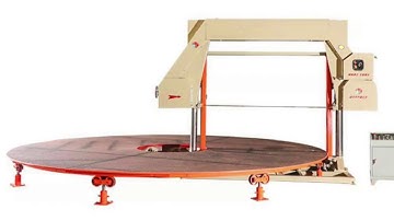 Foam carrousel circle horizontal cutting machine for sponge