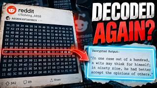 Reddit’s Greatest Cipher: Why We Still Can’t Stop Investigating