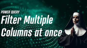 Power Query - Filter Multiple Columns at once🦖😶‍🌫️