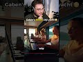 Gaben playing CS2 on a yacht 😳