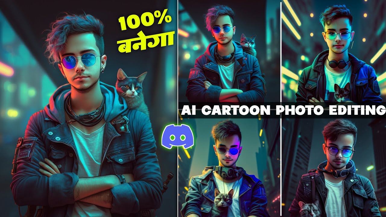 Ab nahi bolna nahi bna ai photo | Discord cartoon photo editing | Midjounney