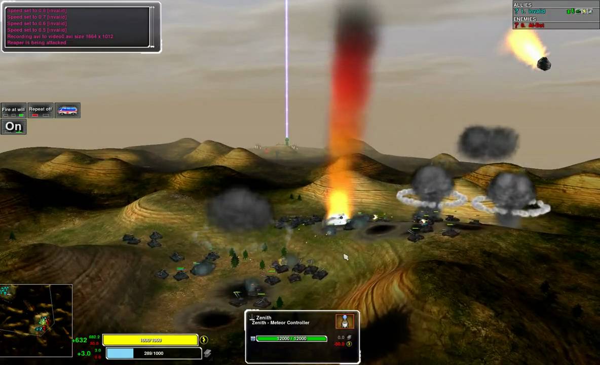 Spring RTS - Complete Annihilation - Meteors