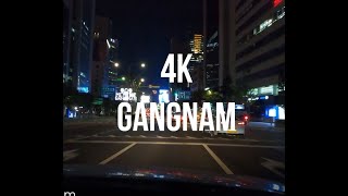 [4K] Night Drive, Gangnam, Seoul