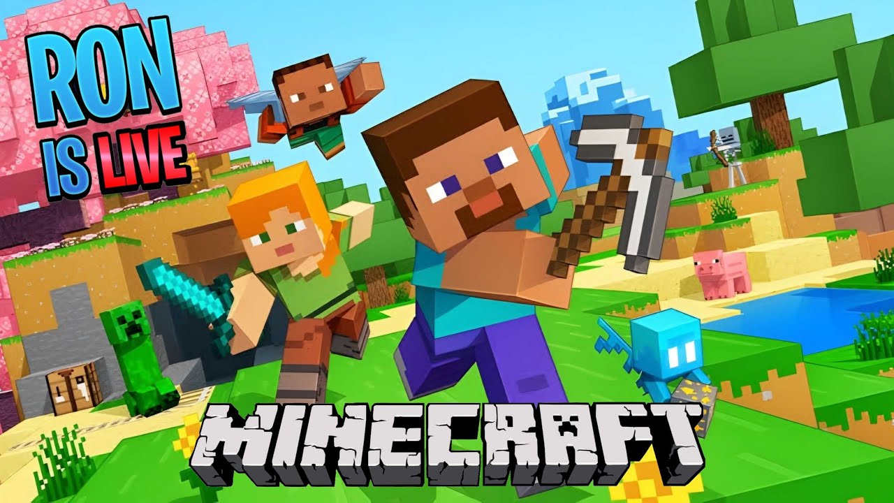 Minecraft || Revisiting My First World With Friends