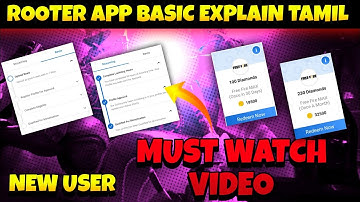 Rooter app explain tamil 2022|Rooter app new update explain tamil|Rooter app reels monetization|