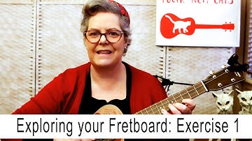 Exploring the Fretboard 1 (Baritone ukulele tutorial)