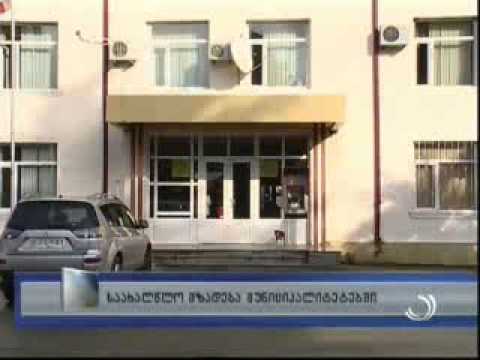 საახალწლო მზადება მუნიციპალიტეტებში