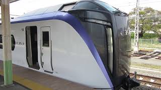 E353系「あずさ34号」 小淵沢駅発車