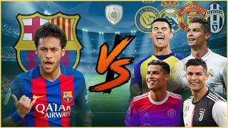 Neymar vs Ronaldo💪(RM-UTD-JUV-ALN) Resimi