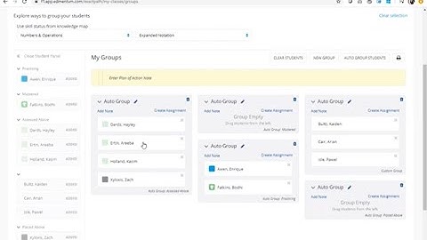 Exact Path: Using the Grouping Tool
