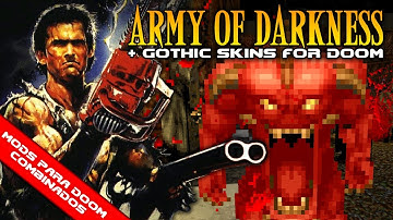 Army of Darkness: A Simple Gun Mod + Gothic Skins for Doom [Combined Doom Mods]