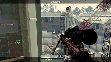 Mw2 noscope across the map with commando