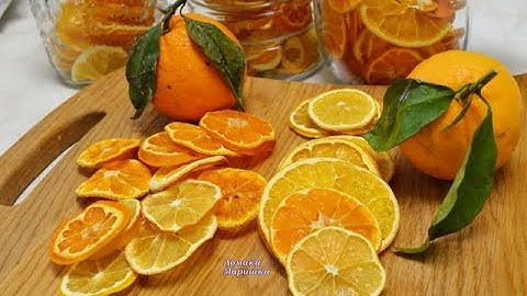 как сушить лимоны