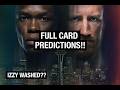 UFC FIGHT NIGHT ADESANYA VS PYFER FULL CARD PREDICTIONS!!!