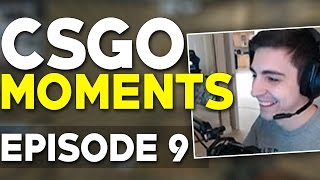SHROUD CLUTCHES THE IMPOSSIBLE, KENNYS CROWD SURFING - CSGO MOMENTS (Episode 9)
