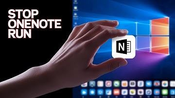 How to Turn off OneNote run in Background Windows 10/11