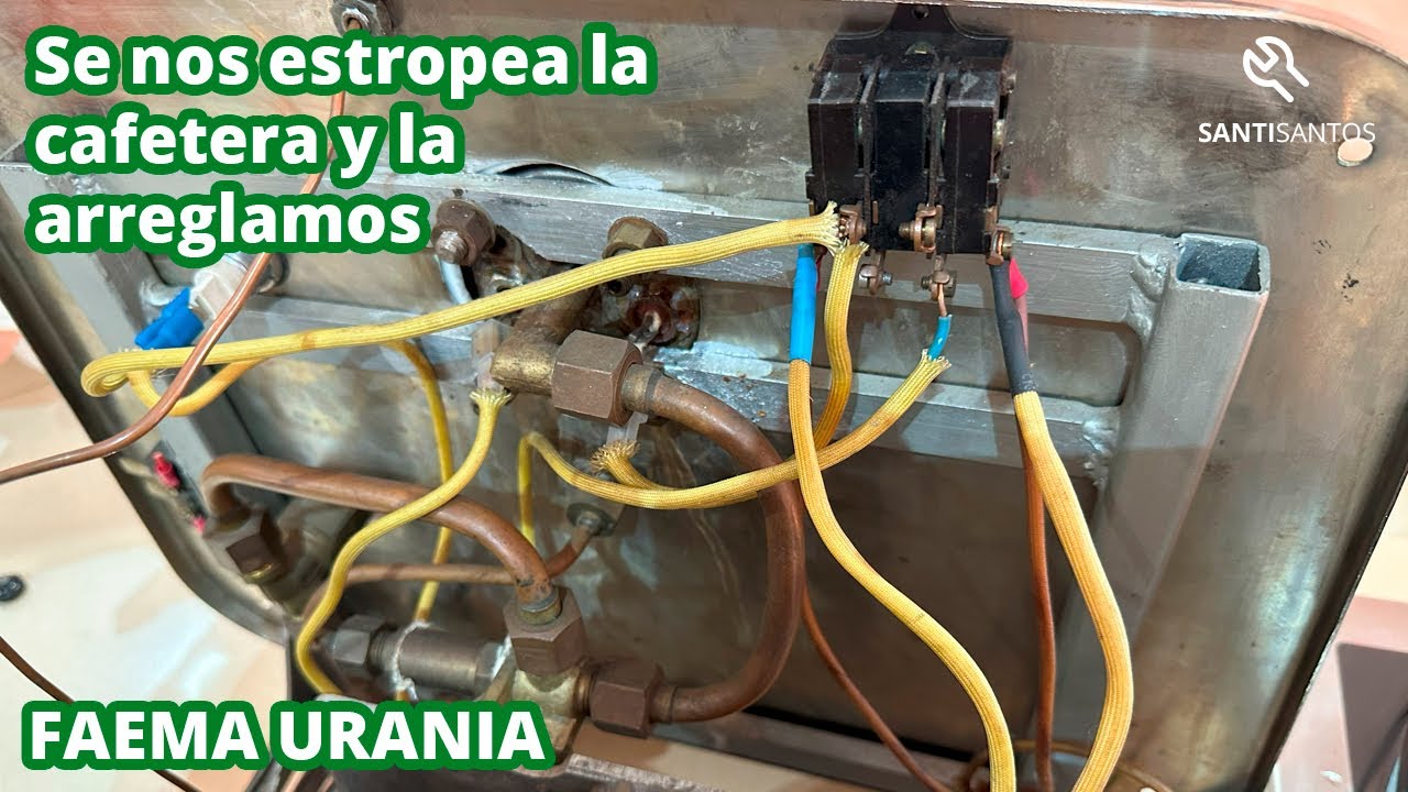 Se nos estropea la cafetera ☕ y la arreglamos 🔧 | FAEMA URANIA 🫘