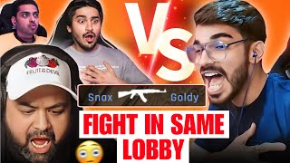 Snax VS Goldy Bhai, Aman & Joker In Same Match😳