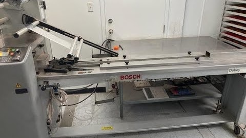 Doboy (Bosch) Stratus Horizontal Flow Wrapper - Stock# 72611001