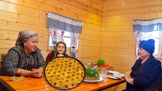 Бабушка делает пахлаву своими руками | Традиционная азербайджанская пахлава