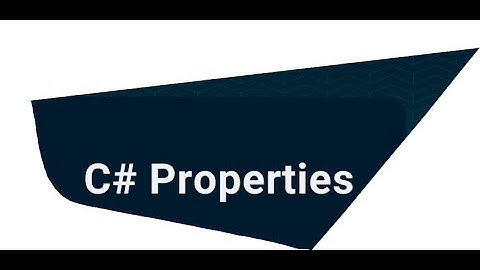 Properties in C# Part-2 | C#.NET Tutorial