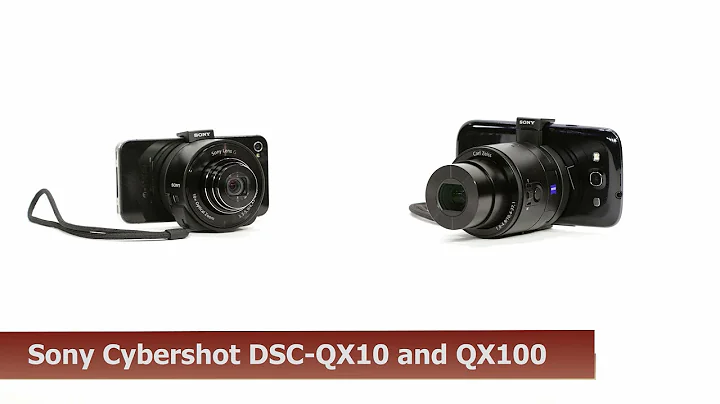 Sony QX10 and QX100: First Look