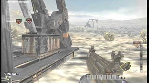 Out of The Map on Dome mw3