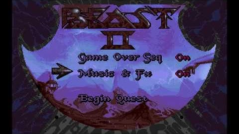 Shadow of the Beast II - Atari ST