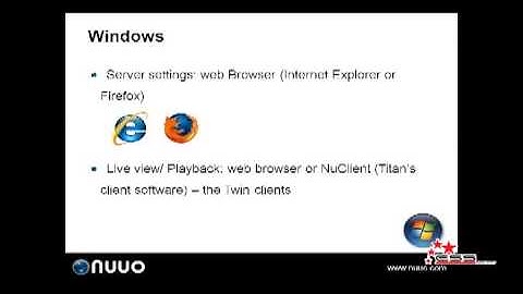 NUUO Titan NVR   Install Wizard Clients