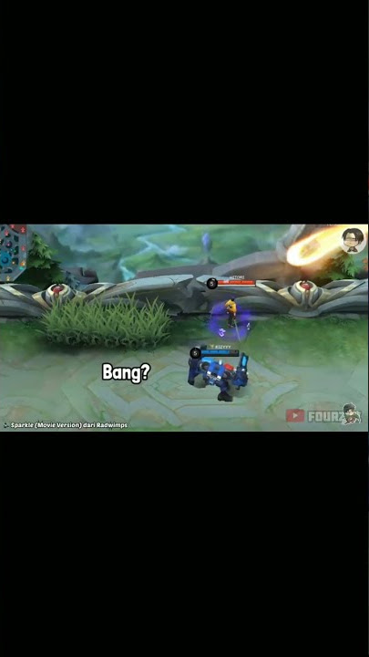 Bang lari bang ada meteor# MLBB#WIBU