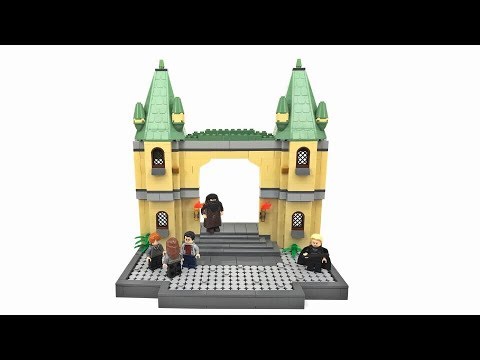 Lego Harry Potter Hogwarts Towers Moc Youtube