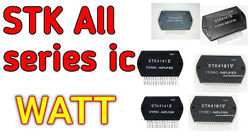 SKT all ic series watt//skt4141 ic rms//4 ohm watt speaker//#electronicsverma