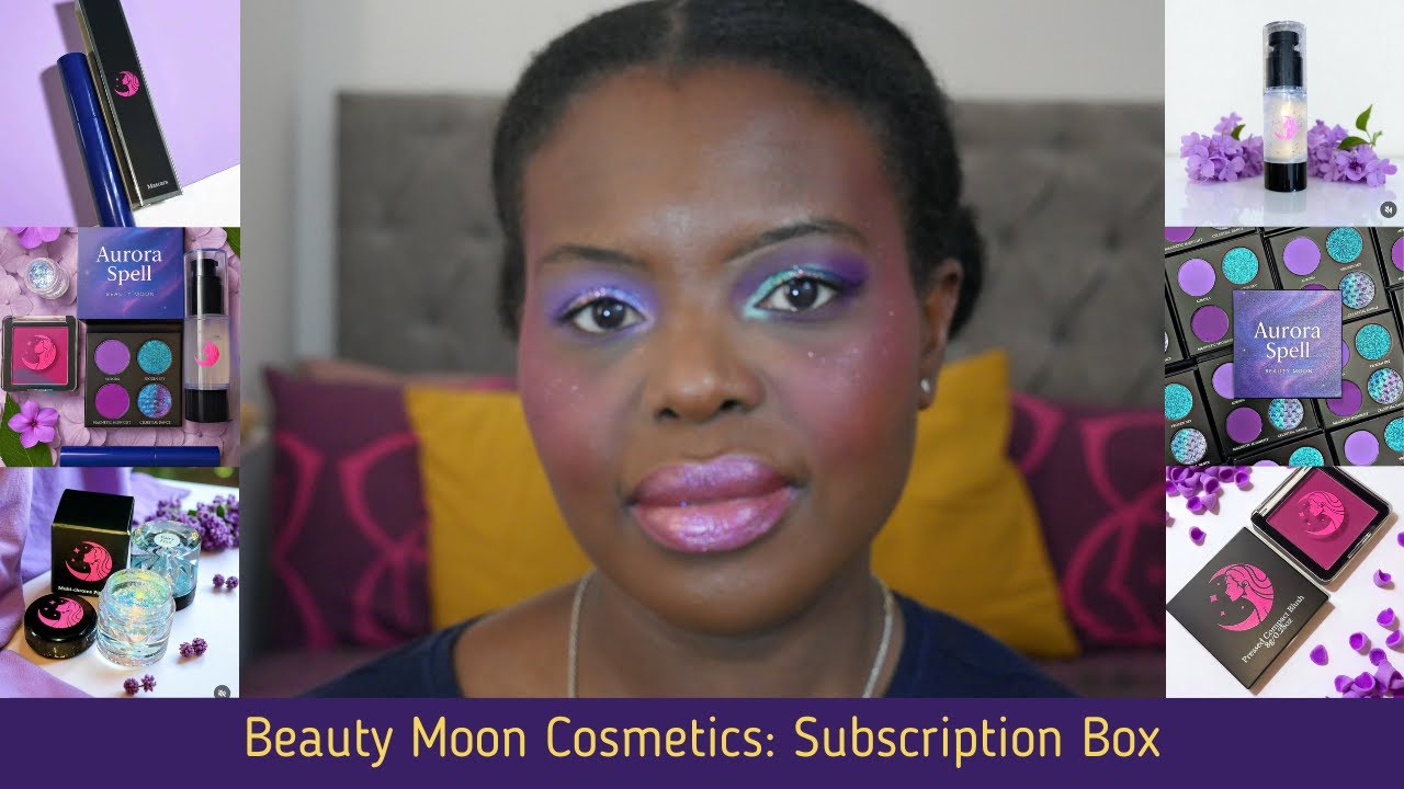 Beauty Moon Cosmetics: UK indie makeup subscription box - Purple Edition