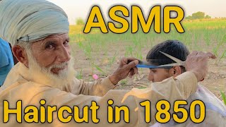 ASMR Fast Hair cutting But Barber is(100 Year Old) !![ASMR]