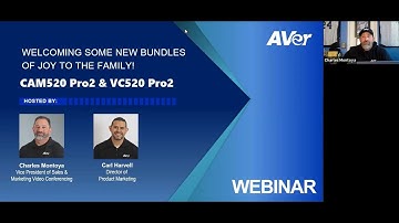 Webinar: Welcoming some new bundles of joy to the family: CAM520 Pro2 & VC520 Pro2