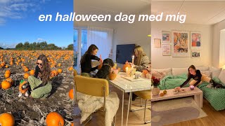 FÅR ET KÆMPE CHOK I HORROR DRIVE IN, LAVER HALLOWEEN GRÆSKAR & PYNTER OP *VLOG*