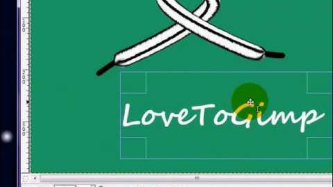 Making Shoelace Text in GIMP Part Two