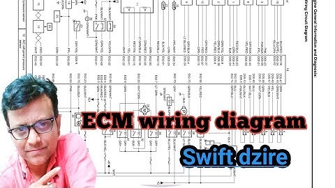 ECM wiring diagram of Swift dzire Diesel. Swift dzire ka ECM diagram
