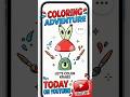 Cute Bug Coloring 🐞 | Easy & Relaxing Drawing #coloring #art #easydrawing