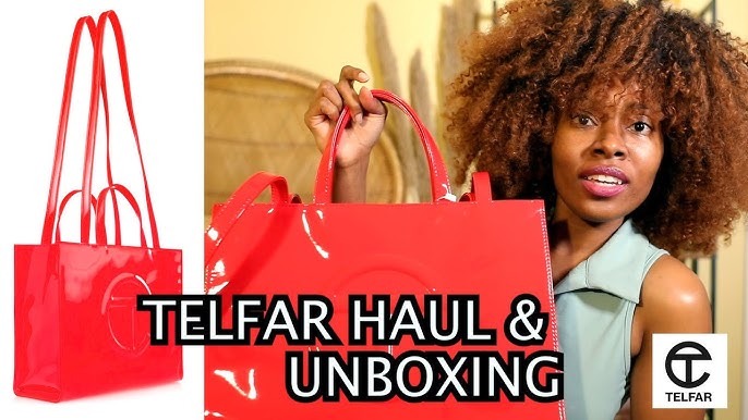 Telfar Small Shopping Bag - Black Patent • Price »