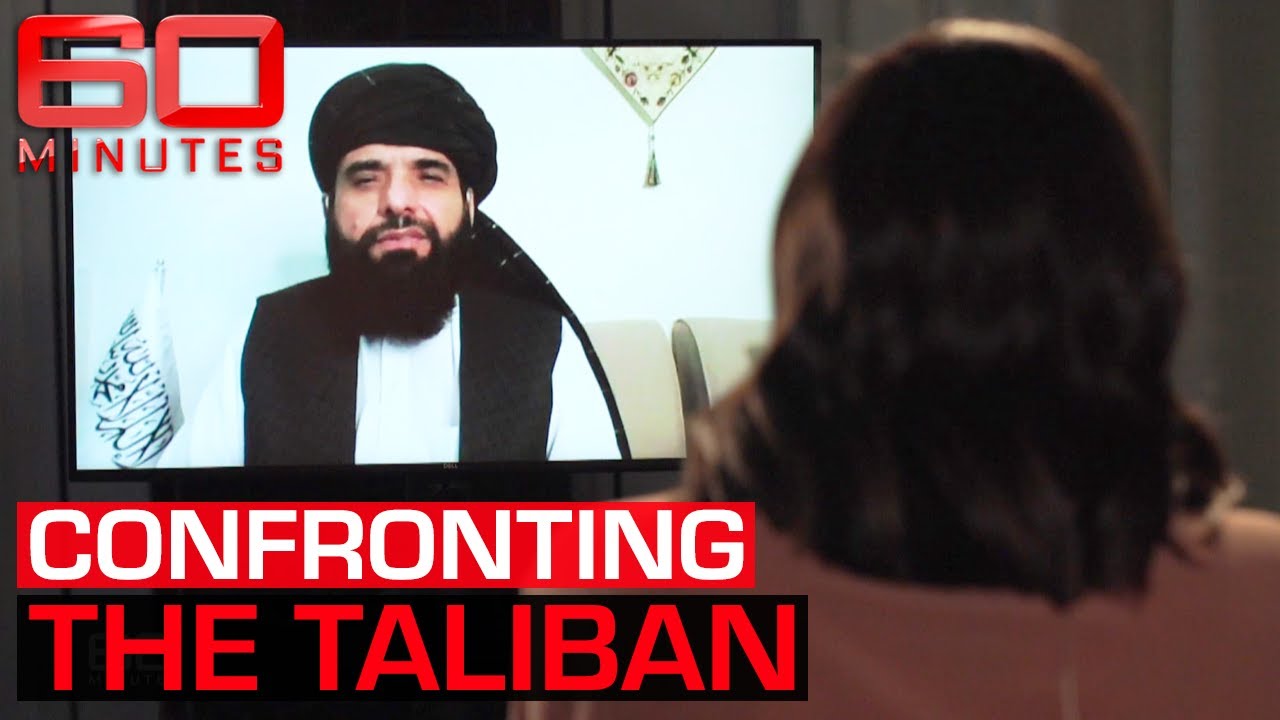 Reporter's fiery interview with Taliban leader after Afghanistan devastation | 60 Minutes Australia