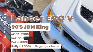 又是一個強迫症患，購入900多天終於出關！Mitsubishi Lancer EVO V（三菱ランエボ  V）4K