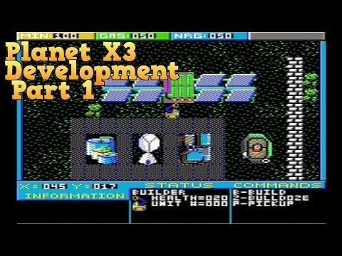 Видео: Разработка Planet X3 для MS-DOS - часть 1