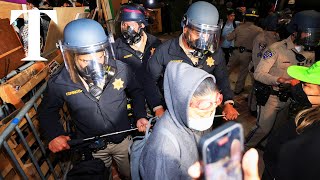 LIVE: Violent clashes at UCLA pro-Palestinian demonstration