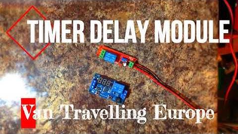 12v 0 - 10 sec timer delay relay module